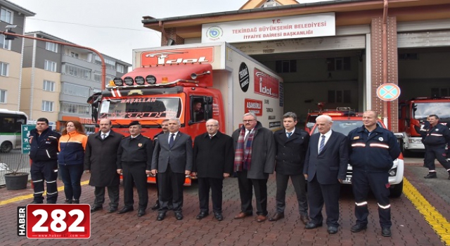 Tekirdağ Büyükşehir Belediyesinden Elazığ ve Malatya’ya Yardım Eli