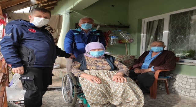 Edirne’de AFAD, engelli çifte tekerlekli sandalye hediye etti