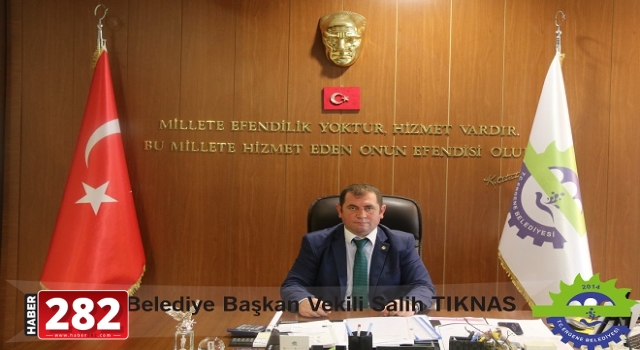 Ergene Belediye Başkan Vekili Salih Tıknas’ın “Enerji Tasarrufu Haftası” Mesajı