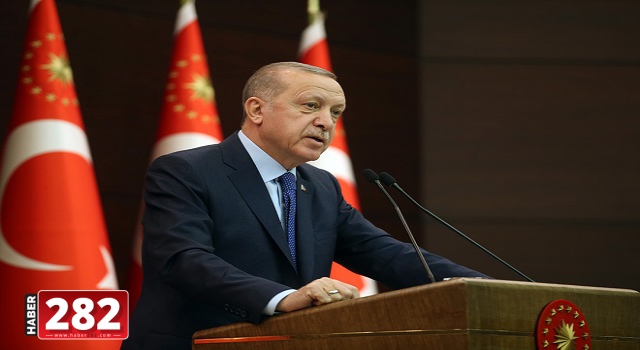 Cumhurbaşkanı Erdoğan: Mecburiyeti olmayan hiçbir vatandaşımız tehdit ortadan kalkana kadar evinden çıkmamalı