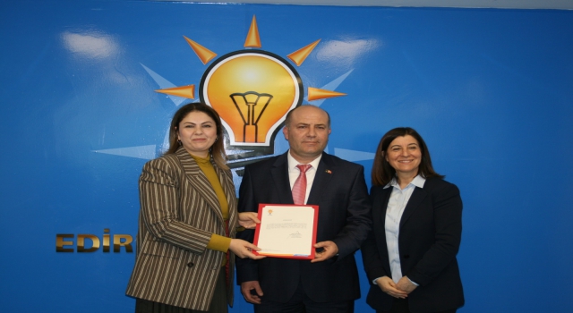 AK Parti Edirne Merkez İlçe Yönetim Kurulu oluşturuldu