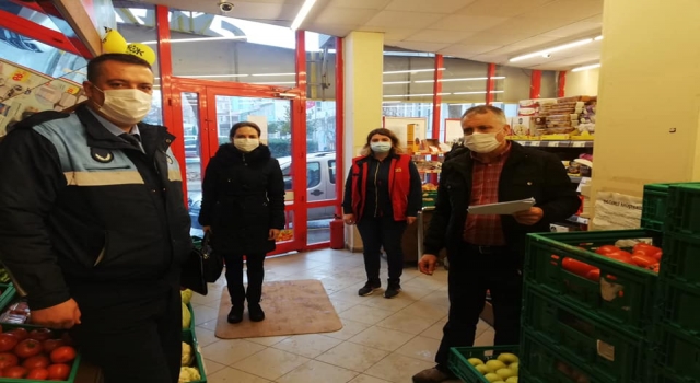 İpsala’da Kovid19 denetimi
