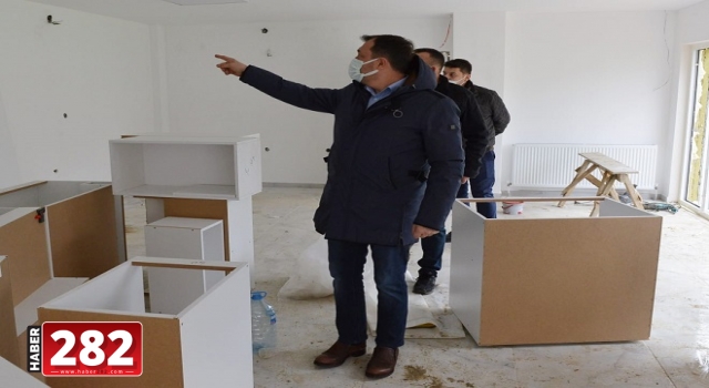 Çiftlikönü Mahalle Konağı ve Semt Sahası projesinde sona gelindi