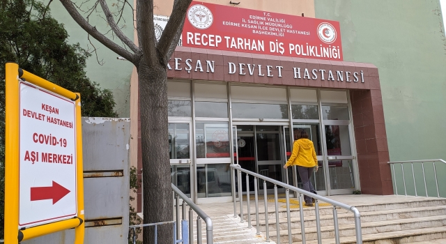 Keşan’da Kovid19 Aşı Merkezi kuruldu