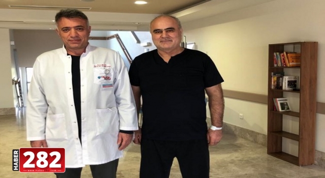 Zonguldak’tan  Çorlu’ya Şifa Bulmaya Geldi.