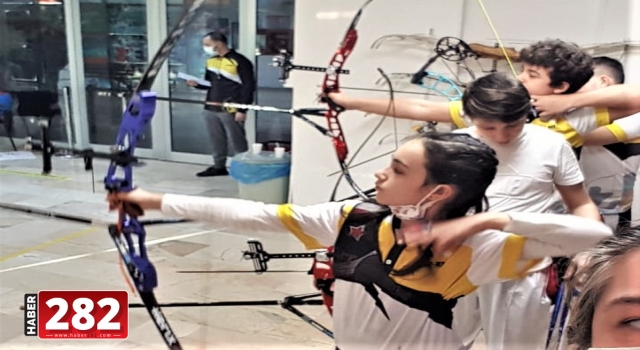 Süleymanpaşa’nın genç okçuları turnuva heyecanı yaşadı