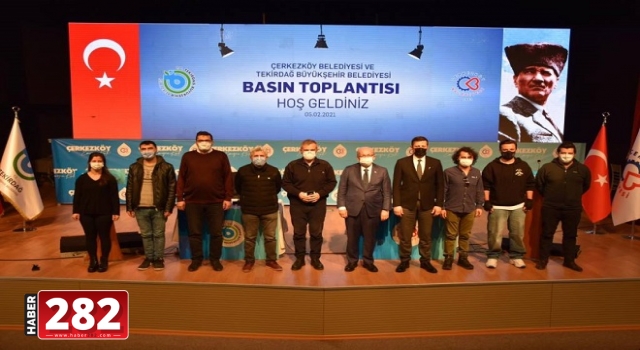 Başkan Kadir Albayrak Çerkezköy’de Basın Mensupları İle Buluştu