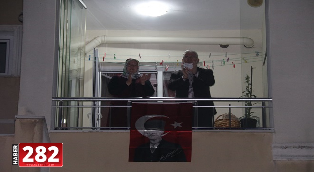 Başkan Yüksel Sağlık Çalışanlarına Alkışlarıyla Teşekkür Etti
