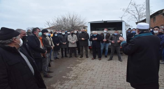 Enez açıklarında bulunan balıkçının cenazesi toprağa verildi