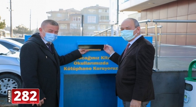 MARMARAEREĞLİSİ BELEDİYESİ KİTAP KUMBARASI PROJESİNİ HAYATA GEÇİRDİ