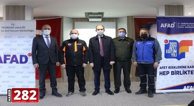 BAŞKAN ATA, AFET EĞİTİM YILI TOPLANTISINA KATILDI