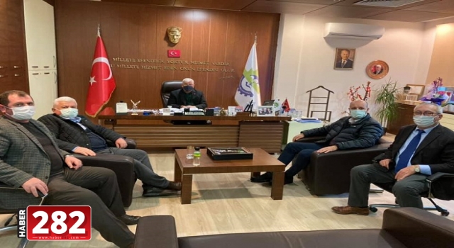 Başkan Yüksel’e Geçmiş Olsun Ziyaretleri Devam Ediyor