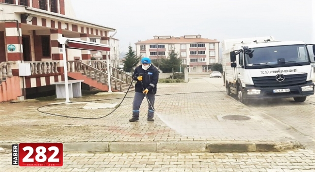 Dezenfeksiyon çalışmaları hız kesmiyor