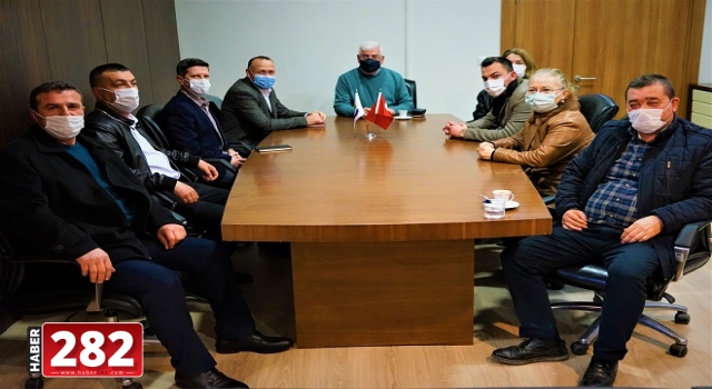 CHP’den Başkan Yüksel’e geçmiş olsun ziyareti