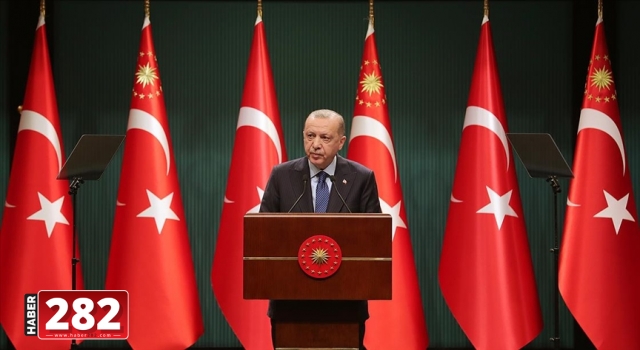 Cumhurbaşkanı Erdoğan: Yeni kontrollü normalleşme sürecini başlatıyoruz