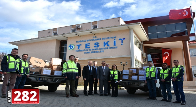 TESKİ’DEN ELAZIĞ’A YARDIM ELİ