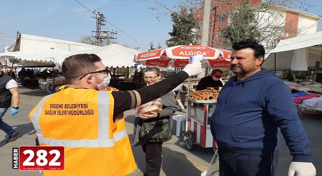 Ergene Belediyesi Virüsten Vatandaşlarını Korumaya Devam Ediyor