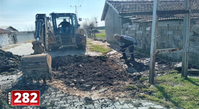 Ergene’de Bozulan Yollar Yenileniyor