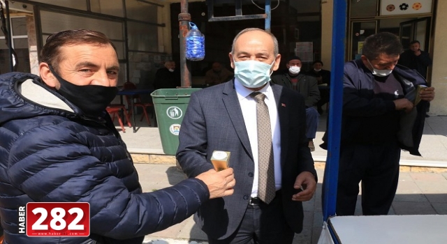 BAŞKAN HİKMET ATA, MARMARAEREĞLİSİ HALKININ KANDİLİNİ KUTLADI