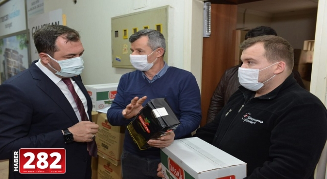 Açılan kahvehanelerde ilk çaylar Süleymanpaşa Belediyesinden