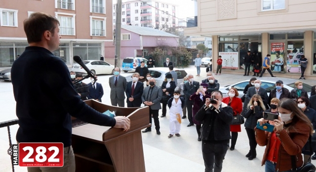 KIZILPINAR HALK KÜTÜPHANESİ HİZMETE AÇILDI