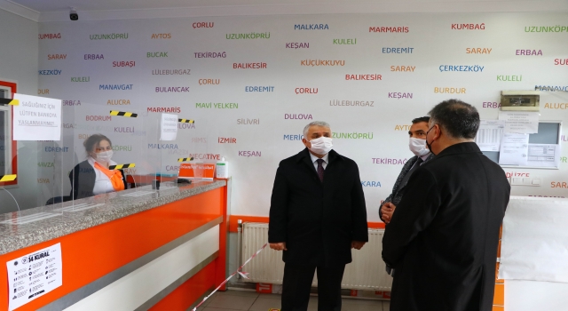 Trakya’da geniş kapsamlı Kovid19 denetimi gerçekleştirildi