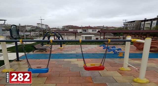 Ergene’de Parklar Periyodik Yıkanıp Temizleniyor