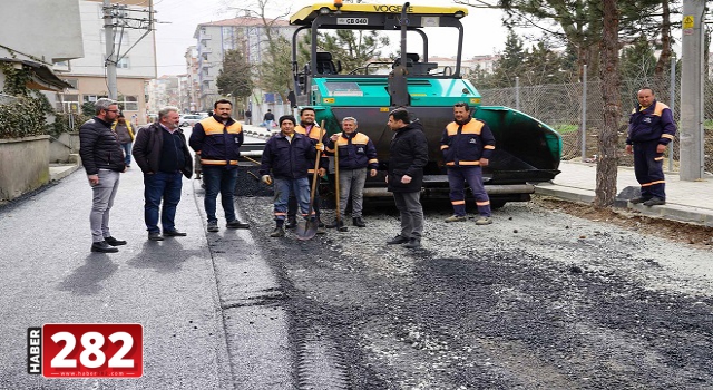 Asfalt Çalışmalarımız Devam Ediyor
