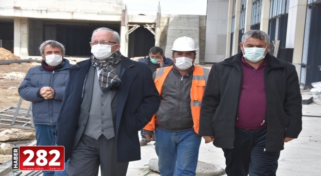 Trakya Bölgesi’nin En Büyük ve En Kapsamlı Otobüs Terminalinin İnşaat Çalışmalarında Sona Gelindi