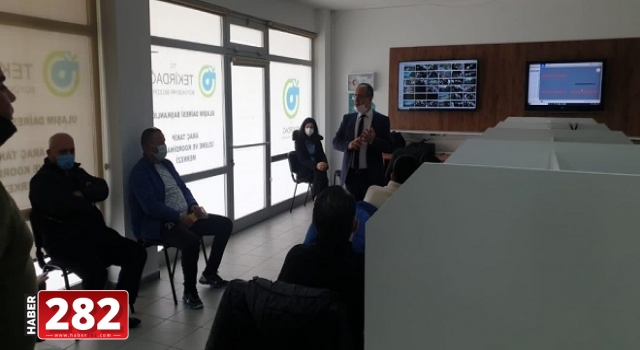 Şehir İçi Toplu Taşıma Kooperatif Başkanları İle Toplantı Gerçekleştirildi