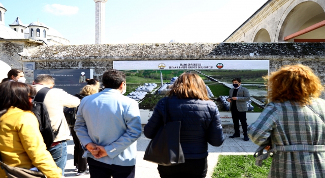 Yabancı gazeteciler medeniyetlerin kesişme noktası Edirne’ye hayran kaldı