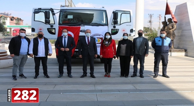 MARMARAEREĞLİSİ BELEDİYESİ, ARAÇ FİLOSUNU GENİŞLETMEYE DEVAM EDİYOR