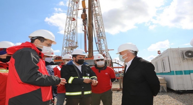 Kırklareli Valisi Bilgin, sondaj kuyularını inceledi