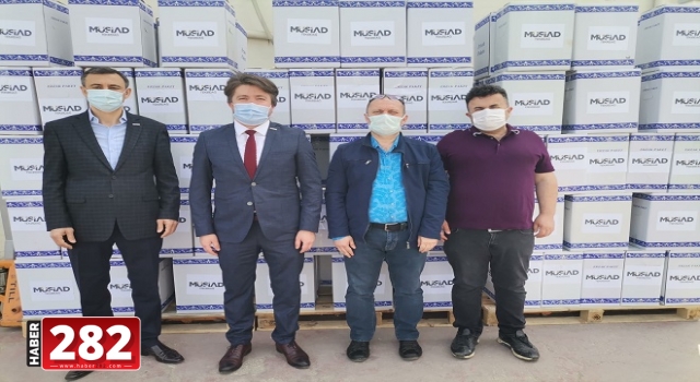 MÜSİAD'TAN İHTİYAÇ SAHİPLERİNE YARDIM KOLİSİ