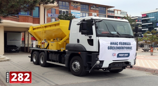 ASFALT TAMİR ROBOTUNU ARAÇ FİLOMUZA KATTIK