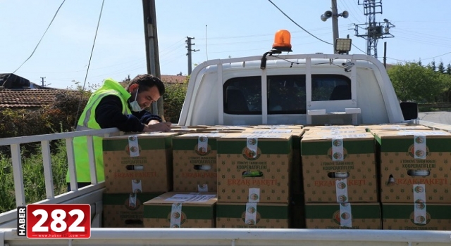 Marmaraereğlisi Belediyesi Ramazan Ayı Erzak Paketlerini Teslim Ediyor