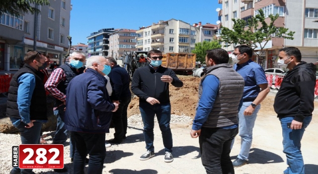 BAŞKAN AKAY TESKİ’NİN ÇALIŞMALARINI İNCELEDİ