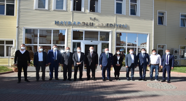 TBMM Başkanı Şentop, Tekirdağ’da incelemelerde bulundu