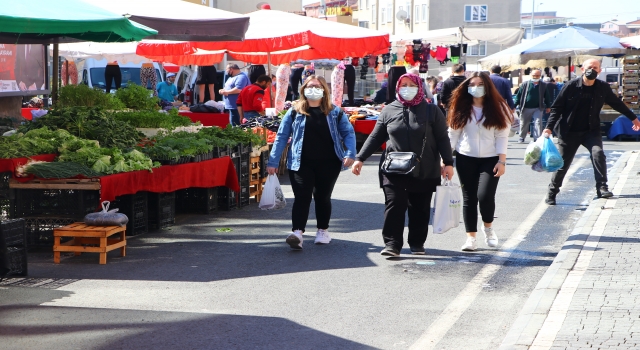 Trakya’da kademeli normalleşme kapsamında semt pazarları faaliyete geçti