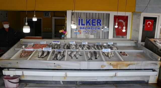 Tekirdağ’da devam eden deniz salyası nedeniyle balık fiyatları düşmüyor