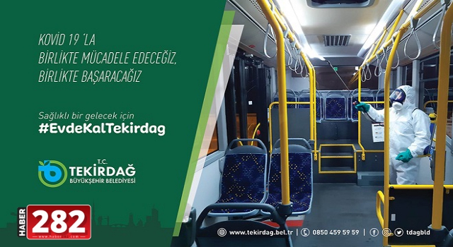 Koronavirüsle Mücadele Kapsamında Dezenfeksiyon İşlemleri Devam Ediyor