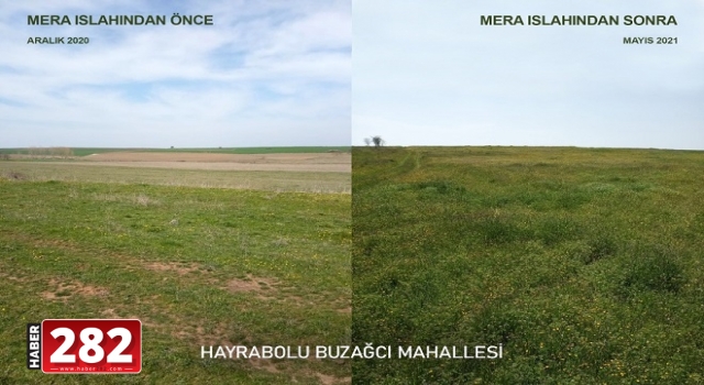 HAYVANCILIĞA DESTEĞİMİZİN EN GÜZEL ÖRNEKLERİNDEN BİRİ MERA İYİLEŞTİRME VE YÖNETİMİ PROJESİ