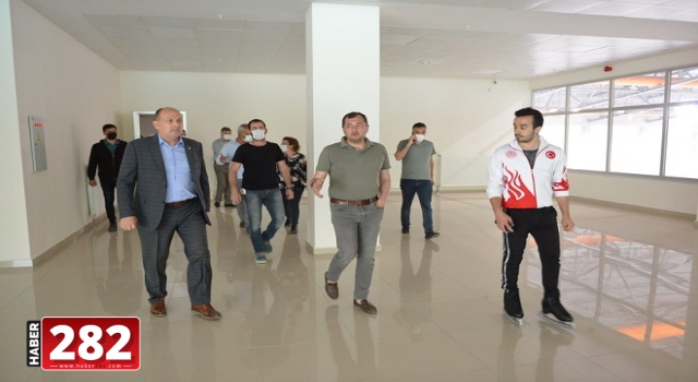 Süleymanpaşa Buz Sporları Merkezi çok yakında açılıyor