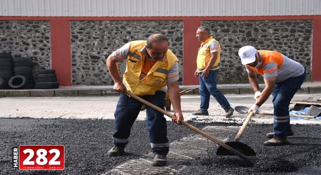 Tekirdağ Caddesi'ndeki Yol ve Asfalt Çalışmaları Tamamlandı