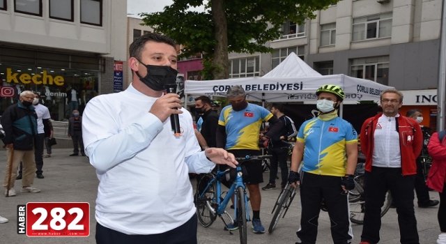 Başkan Sarıkurt ‘Dünya Bisiklet Günü’nde Pedal Çevirdi