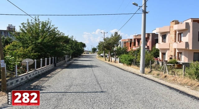 KIZILCATERZİ MAHALLESİ SİTELER YOLU YAPIMI TAMAMLANDI