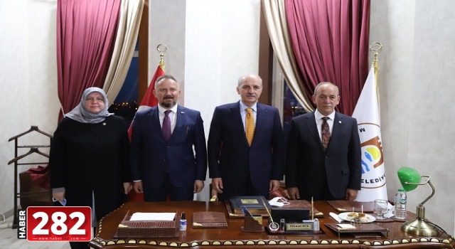 AK Parti Genel Başkanvekili Kurtulmuş’tan Marmaraereğlisi Belediyesi’ne Ziyaret