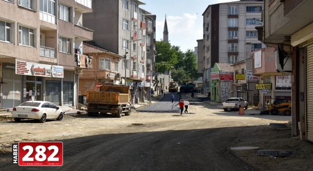 Tahtalı Cami Sokak'ta 1. ve 2. Etap Çalışmaları Tamamlandı