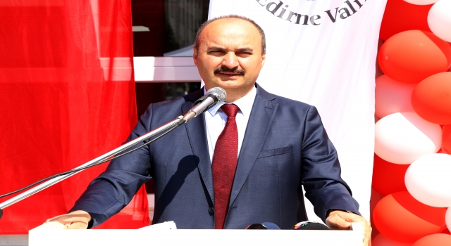 Vali Canalp Edirne’nin nüfusuna oranla aşılamada Türkiye’de birinci kent olduğunu belirtti: