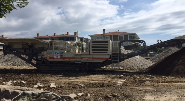 Tekirdağ’da çalınan belediyeye ait iş makinesi İstanbul’da bulundu